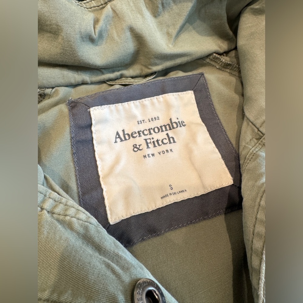 Abercrombie & Fitch Military Utility Jacket, Hood, Slim Fit - Picture 7 of 11